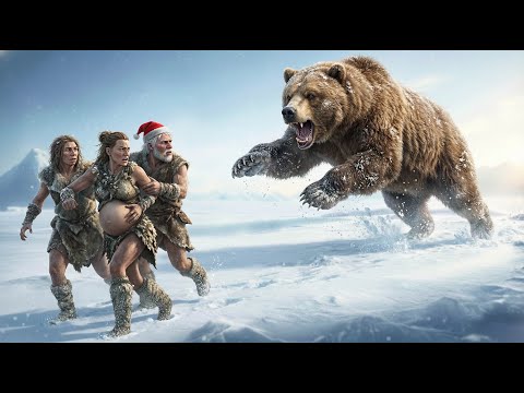 Life 5,000 Years Ago: Early Humans VS Giant Short-Faced Bear Ancestors – The Deadliest Encounter