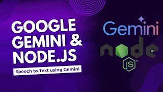 Download the video "Transforming Speech To Text With Google Gemini In Node.js || @google/generative-ai"
