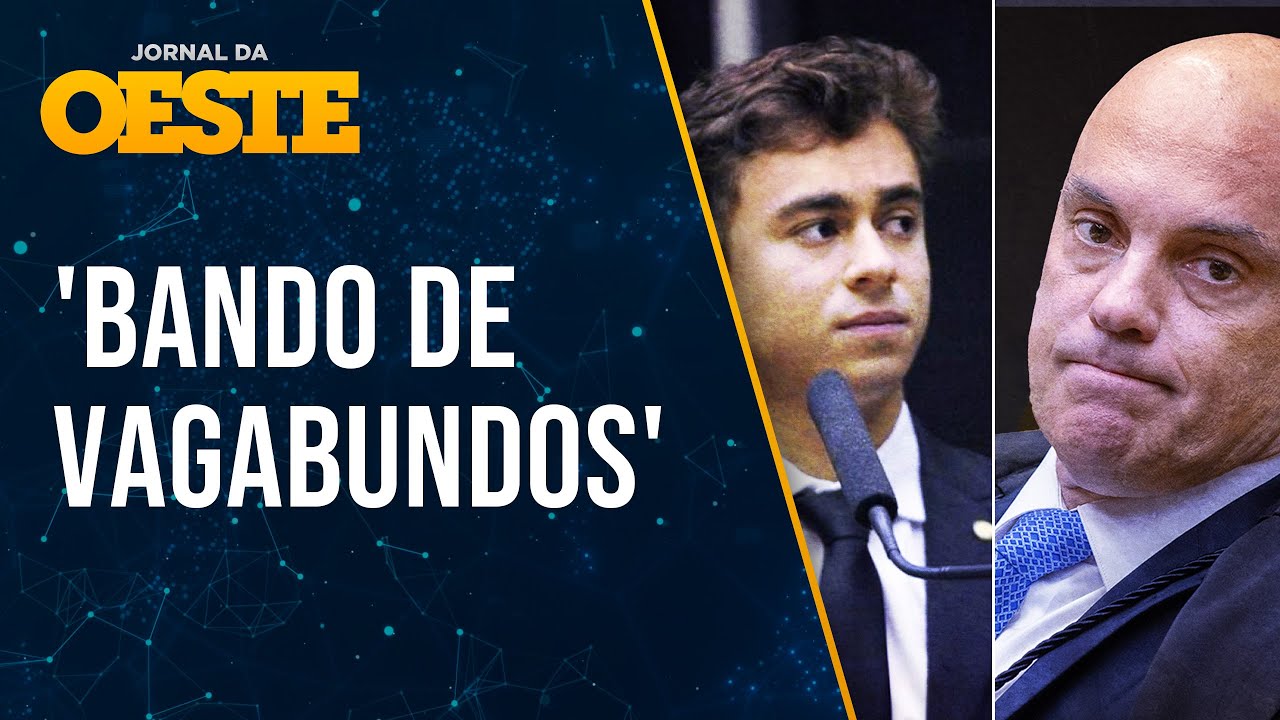 Nikolas Ferreira chama ministros do STF de 'vagabundos': 'Se colocam como deuses'