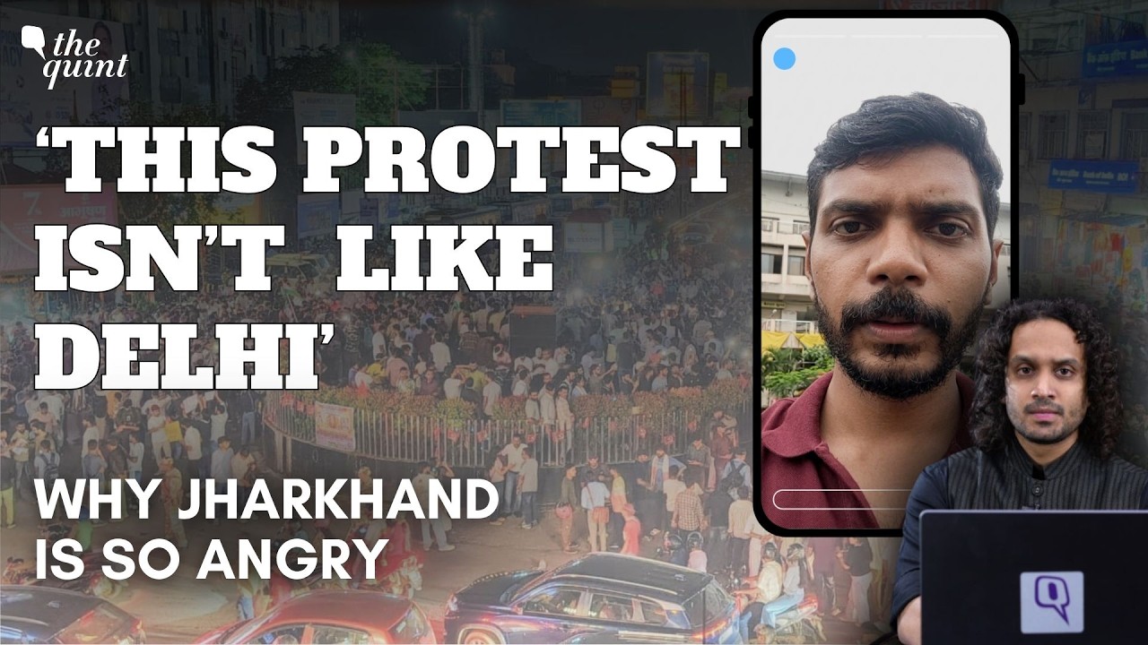 Why is Jharkhand's Youth Angry? | 'Sleep at Platforms, Work for Swiggy to Afford Fees,' Says Student