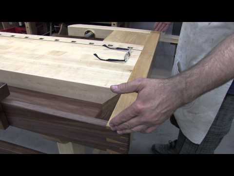 Woodworking Bench, Walnut and Maple with Rob Cosman