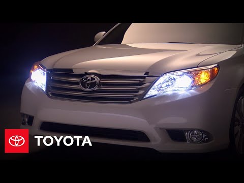 2011-2012 Avalon How-To: Headlamps | Toyota