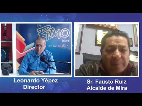 23-07-2026 Sr  Fausto Ruiz alcalde de Mira   Carchi
