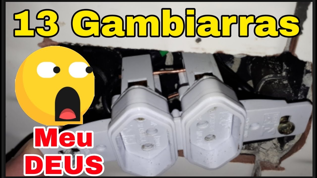 GAMBIARRAS sem LIMITES. Qual dessas é a PIOR? ELETRICISTA Passa Mal Vendo Isso?