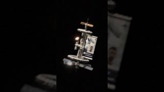 just another day looking through my telescope, it was crazy fast☄️🔭  #telescope #satellite #adidas