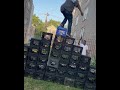 Man Takes Dramatic Leap During Milk Crate Challenge Milkcratechallenge Funnyfails Milkcratetv