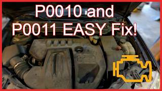 Chevy Cobalt 2.2l P0011 and P0010 FIXED!! EASY Camshaft Position Actuator Replacement!