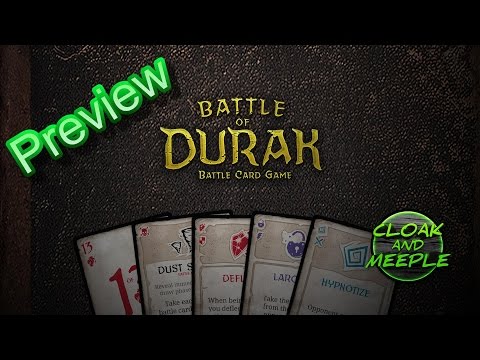 Cloak and Meeple: Preview, Battle of Durak