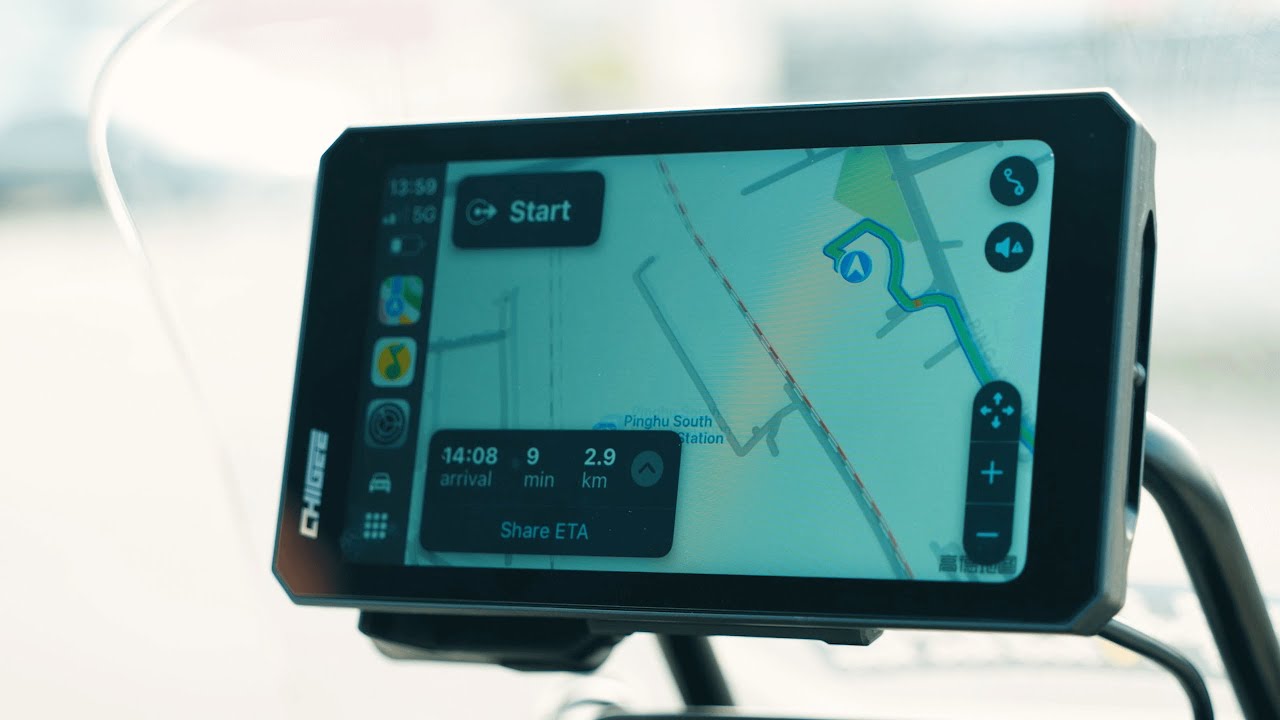 Chigee AIO-6 LTE 4G Smart Riding System Video