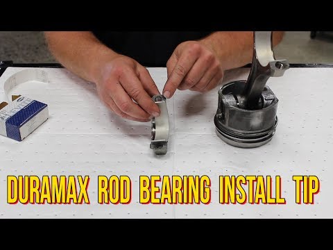 Mechanics Minute: Duramax Rod Bearing Install Tip