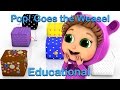 Pop Goes The Weasel (Learn Colors) | Baby Songs with Baby Joy Joy | Educational