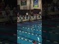 Futures meet @Spire, 1:05.74 100 M backstroke, 8/2019