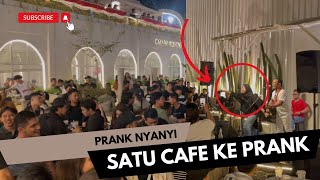Download lagu PRANK NYANYI DI CAFE | SATU CAFE SEFREKUENSI KENA PRANK | PRANK LAGU BENTO mp3