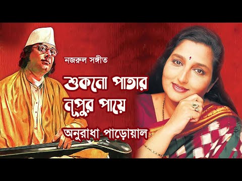 Shukno patar nupur paye by Anuradha Paudwal || Nazrul song || Photomix || Version-3