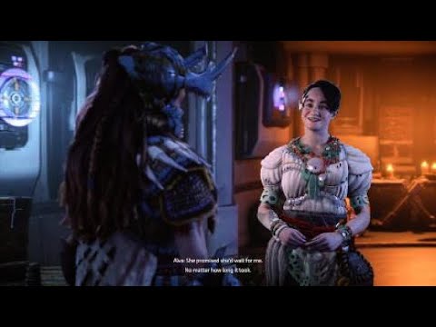 Final talk with Alva before heading Out To Zenith Base - Horizon Forbidden West