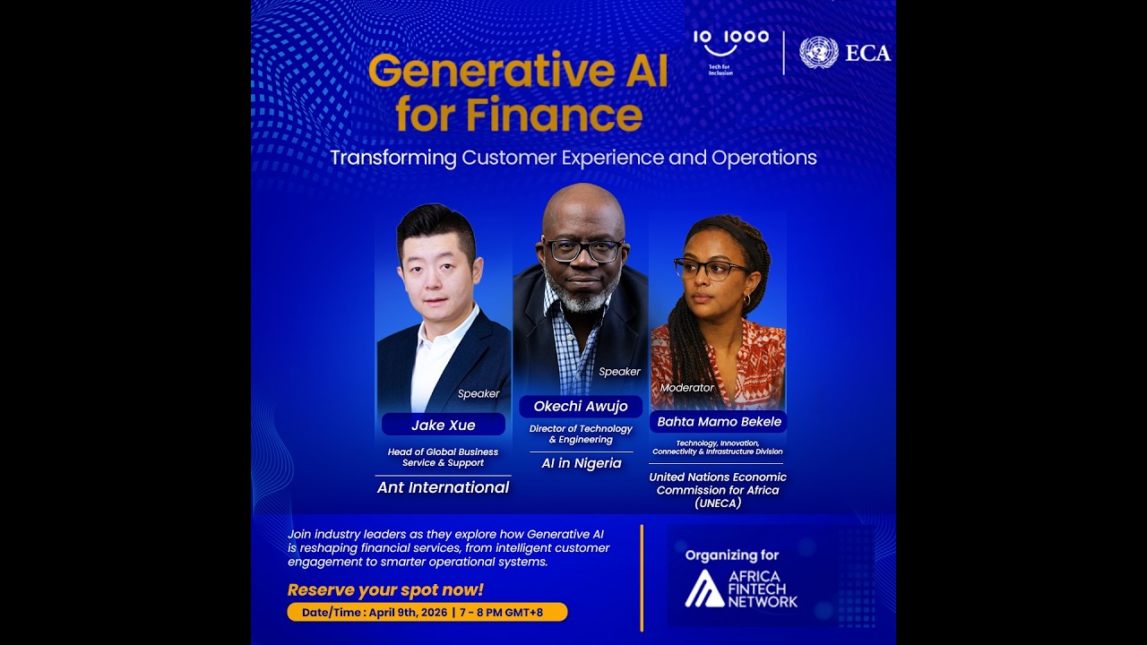 Generative AI for Finance: Transforming Customer Experience and Operations Webinar