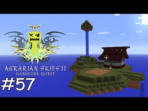 Minecraft Agrarian Skies 2 - E57 - Fluid Transposer und AE [deutsch]