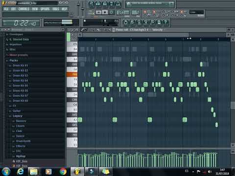 romeo santos centavito FL Studio (Fruity Loop) 2019