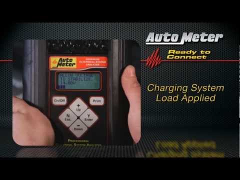 AutoMeter BVA-260 Handheld Battery And Electrical System Tester
