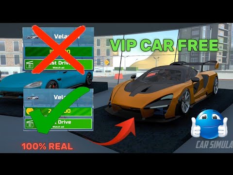 HOW TO UNLOCK VIP CARS | PAID CARS FREE | 100% WORKING TRICK | CAR SIMULATOR 2 GAME NEW UPDATE