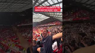 Download lagu Manchester City celebrate after beating Manchester United, singing “We know we only got 10 men” mp3