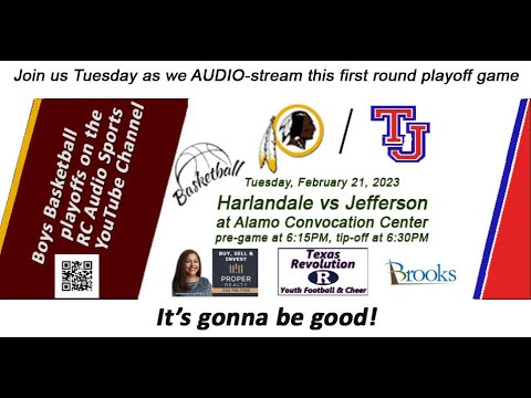 BBSKT: Harlandale vs Jefferson at ACC (02/21/23), PART TWO