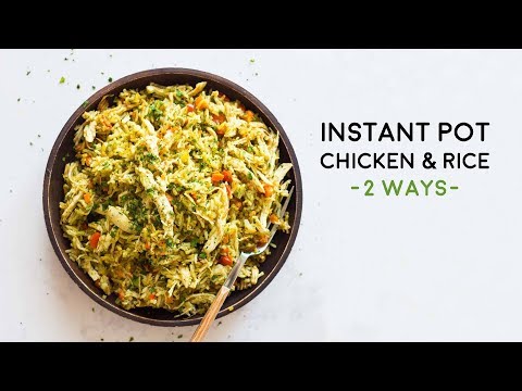 Instant Pot Chicken and Rice
