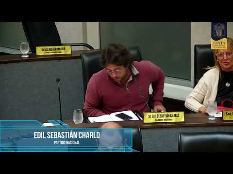 Edil Sebastián Charlo - Asuntos Previos 25 de Abril 2024