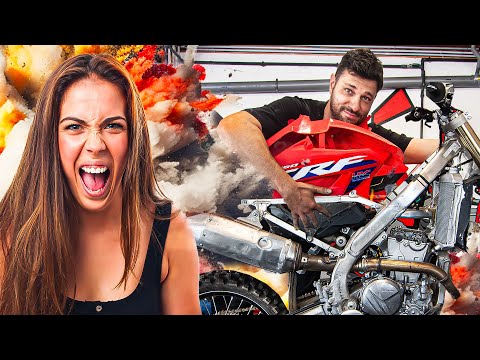 He cheated on his wife, she sold me her motocross bike!