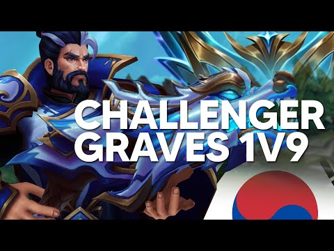 Carrying 3 Losing Lanes with Graves Jungle (KDA 19/6/11)  | Challenger Educational Commentary