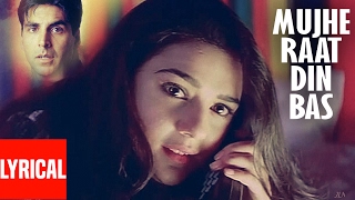 "Mujhe Raat Din Bas" Lyrical Video | Sangharsh | Sonu Nigam