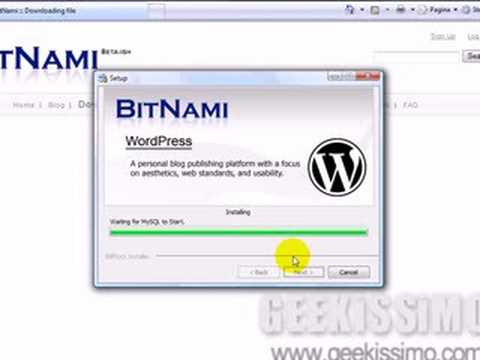 Video Tutorial: come installare WordPress in Windows Vista Video Tutorial: come installare WordPress in Windows Vista