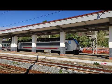 Arrivo IC1523 Roma Termini - Palermo Centrale. Stazione di Paola