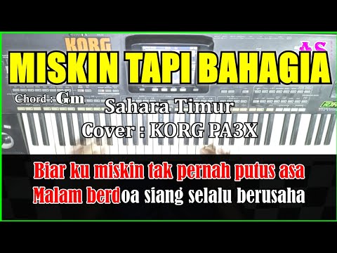 MISKIN TAPI BAHAGIA - Sahara Timur - Karaoke Qasidah ( Cover ) Korg Pa3X