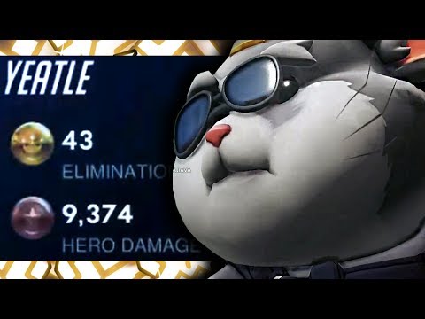 GM TANK MAIN - YEATLE HAMMOND! 43 ELIMS! [ OVERWATCH SEASON 19 TOP 500 ]