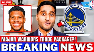 🏀🔥 WARRIORS SENDING A MAJOR TRADE PACKAGE FOR GIANNIS? IS THIS A GOOD IDEA? WARRIORS NEWS