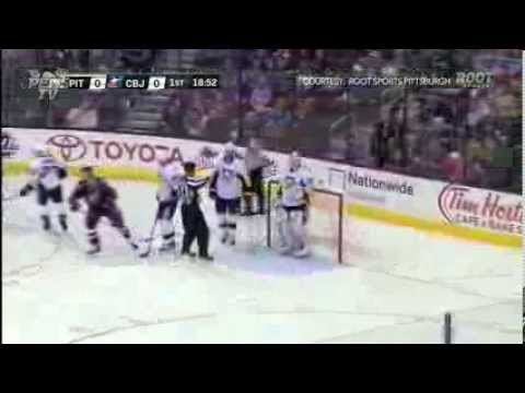 Pittsburgh Penguins @ Columbus Blue Jackets Highlights 12/29/13