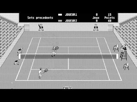 Advantage Tennis Atari