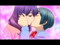 Besos Anime Yuri Castellano Watashi Ga Motete Dousunda Yuri Kiss 1