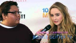 Sabrina Carpenter Interview at 14th Annual Citadel Outlet Tree Lighting