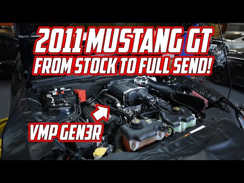 2011 Mustang GT Gets A VMP Gen3R And The Full Upgrade Package!
