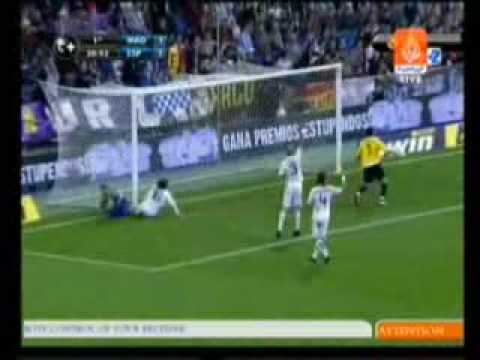 Liga 2009 : J06 : Real Madrid - Espanyol Barcelone : 2-2