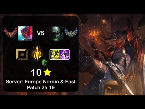 Yone Top vs Urgot - EUNE GrandMaster - Patch 25.19