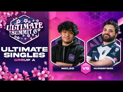 MkLeo vs Hungrybox - Group A Ultimate Summit 6 - SSBU Singles | Byleth vs Puff