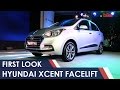 New Hyundai Xcent Facelift 2017 First Look NDTV CarAndBike