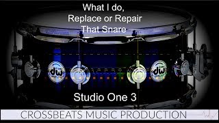 Studio One 3.5 | Making A Harsh Snare Better