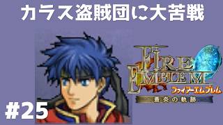 #25 カラス盗賊団に大苦戦 FE蒼炎の軌跡 回復の杖なし縛りプレイ  【実況】 ファイアーエムブレム アイク