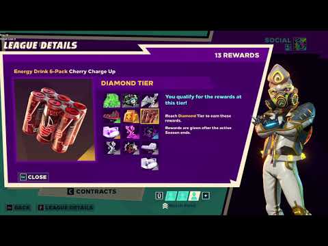 Knockout City diamond tier rewards