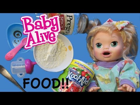 Baby Alive How To Make Baby Alive Food + Juice 💕 Video