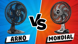 Qual o Melhor VENTILADOR DE MESA? Ventilador ARNO ou Ventilador MONDIAL?